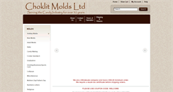 Desktop Screenshot of choklitmolds.com